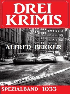 cover image of Drei Krimis Spezialband 1033